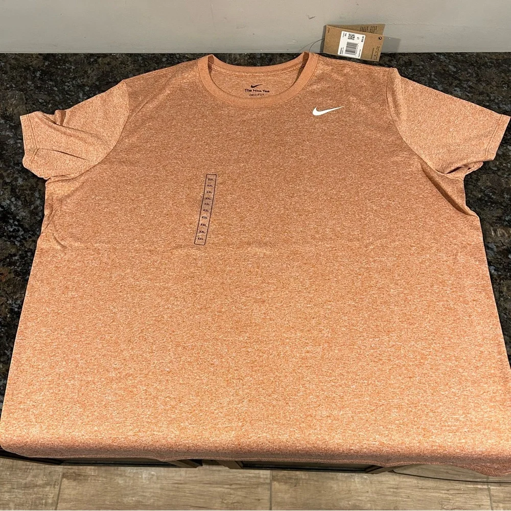 NEW The Nike Tee Dri Fit Women’s Burnt Orange XXL NWT